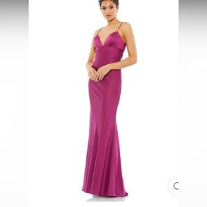 Mac Duggal gown in Mulberry